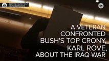 A Veteran Asked Karl Rove To Apologize For Iraq War, Rove Refused