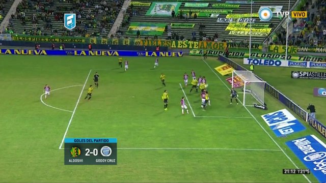 Aldosivi 2 Godoy Cruz 0 - Primera Division 2015 - Fecha 8