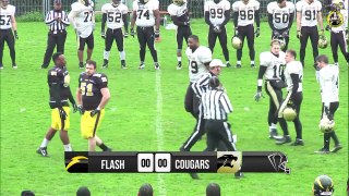 FLASH VS COUGARS 2015 1ere Mi-Temps