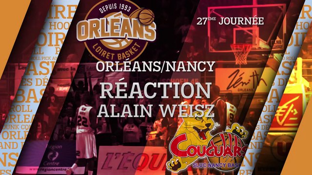 Réaction d'Alain Weisz - J27 - Orléans reçoit Nancy