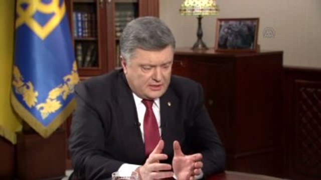 Poroşenko: Almanya, Fransa, Rusya ve Ukrayna Dışişleri Bakanları, Yakın Günlerde, Doğuda Barış...