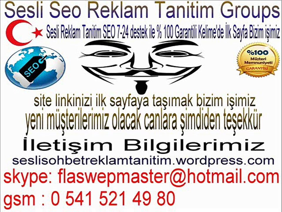 Anasayfa – Sesli Chat
