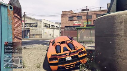 Gta V | Dude Survives Car Accident