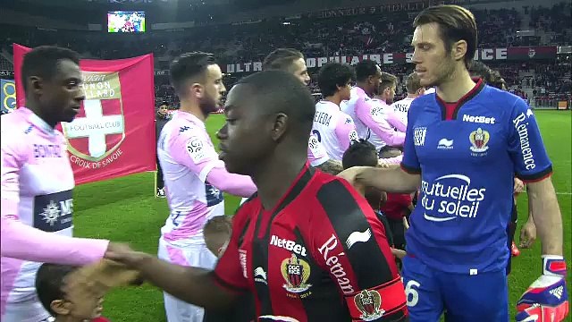 Nice 2-2 Evian TG 04.04.2015 (19h00) - goals and highlights 04.04.2015