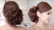 Bridal Messy Side Bun Hair Tutorial