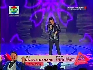 Danang Banyuwangi "Air Bunga" Konser D'Academy 2 Indosiar