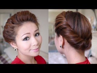 2 Minutes Spring Twist Hair Tutorial
