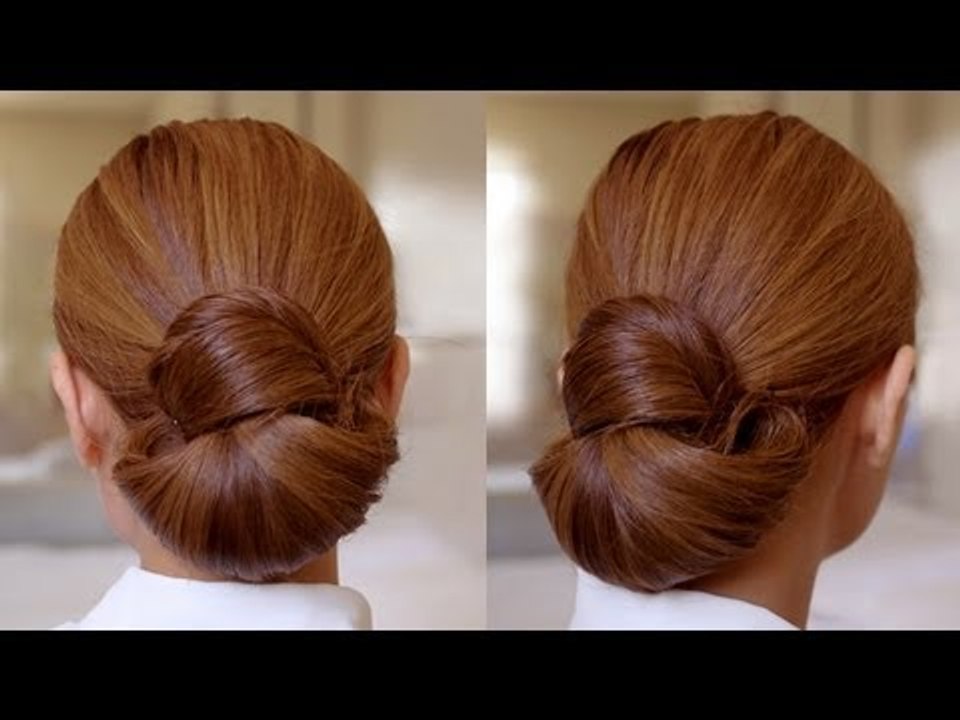 Hair Tutorial Easy Elegance Hair Bun