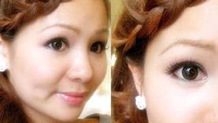 2NE1 Sandara Park Inspired Braided Bangs