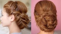 Braided Prom Updo Hair Tutorial