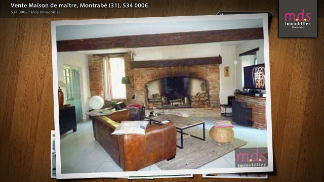 Vente Maison de maître, Montrabé (31), 534 000€