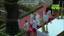 Pope presides over Easter Vigil service amid martyr concerns