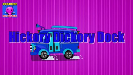 Hickory Dickory Dock Nursery Rhyme Animation RhymesSongs for Children