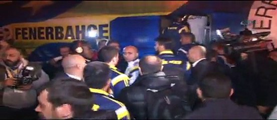 Takımı havalimanında taraftar ve yöneticiler karşıladı