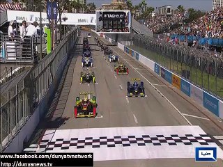 Dunya News - Nelson Piquet wins first Formula E race