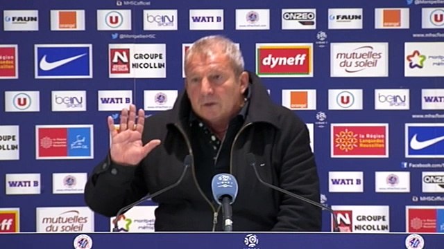 Rolland Courbis après MHSC 3-1 SC Bastia (31ème journée)