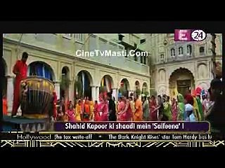 Shahid Kapoor Ki Shaadi Mein Saifeena 5th April 2015 CineTvMasti.Com