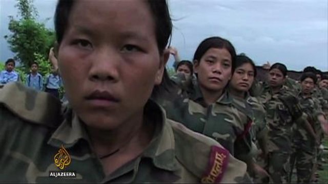 Nepal female ex-fighters struggle to survive