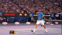 Roger Federer Vs Jo-Wilfried Tsonga Australian Open 2014 Highlights