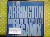 STEVE ARRINGTON -THE DANCIN' IN THE KEY OF LIFE MEGAMIX(RIP ETCUT)ATLANTIC REC 85