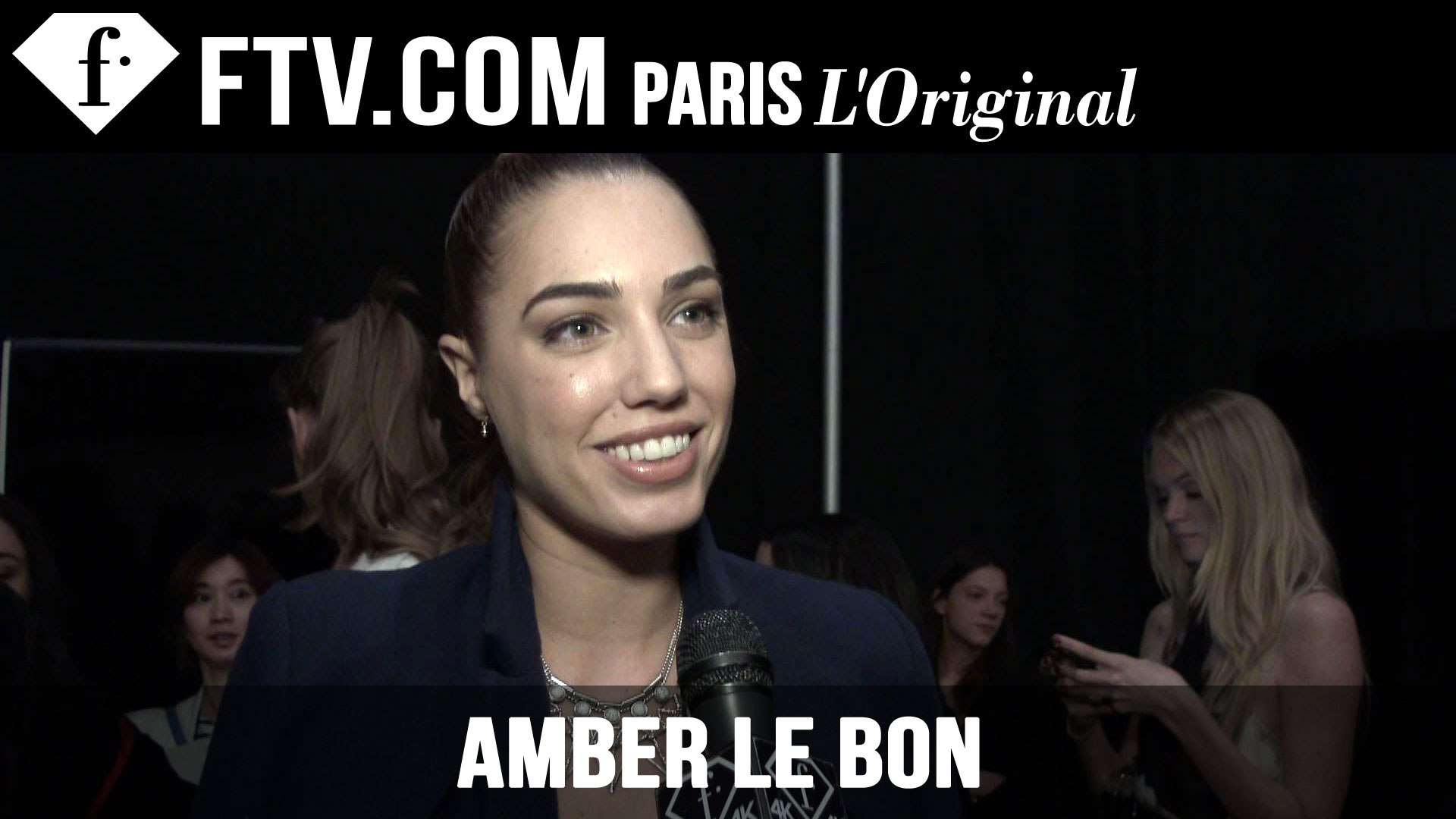 ⁣Amber Le Bon Celebrity Style | New York Fashion Week Fall 2015 | FashionTV