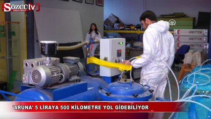 Bu araba 1 liraya 100 km gidebiliyor