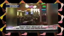 Ratchet Blacks Fight Brawl At Casino In Queens New York City NYC Fat Tuesday Black Men