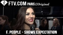 Celebrities Fall 2015 Expectations ft. Victoria Justice | New York Fashion Week NYFW | F.People |  FashionTV