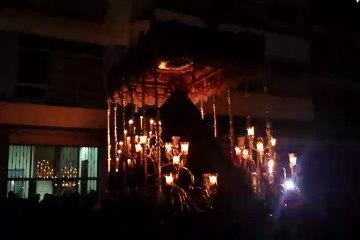 Entrada Virgen de los Dolores, VeraCruz y Oración, Huelva 2015