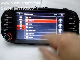 Ouchuangbo audio gps radio Kia Soul 2014 android 4.2 OS Double drive using