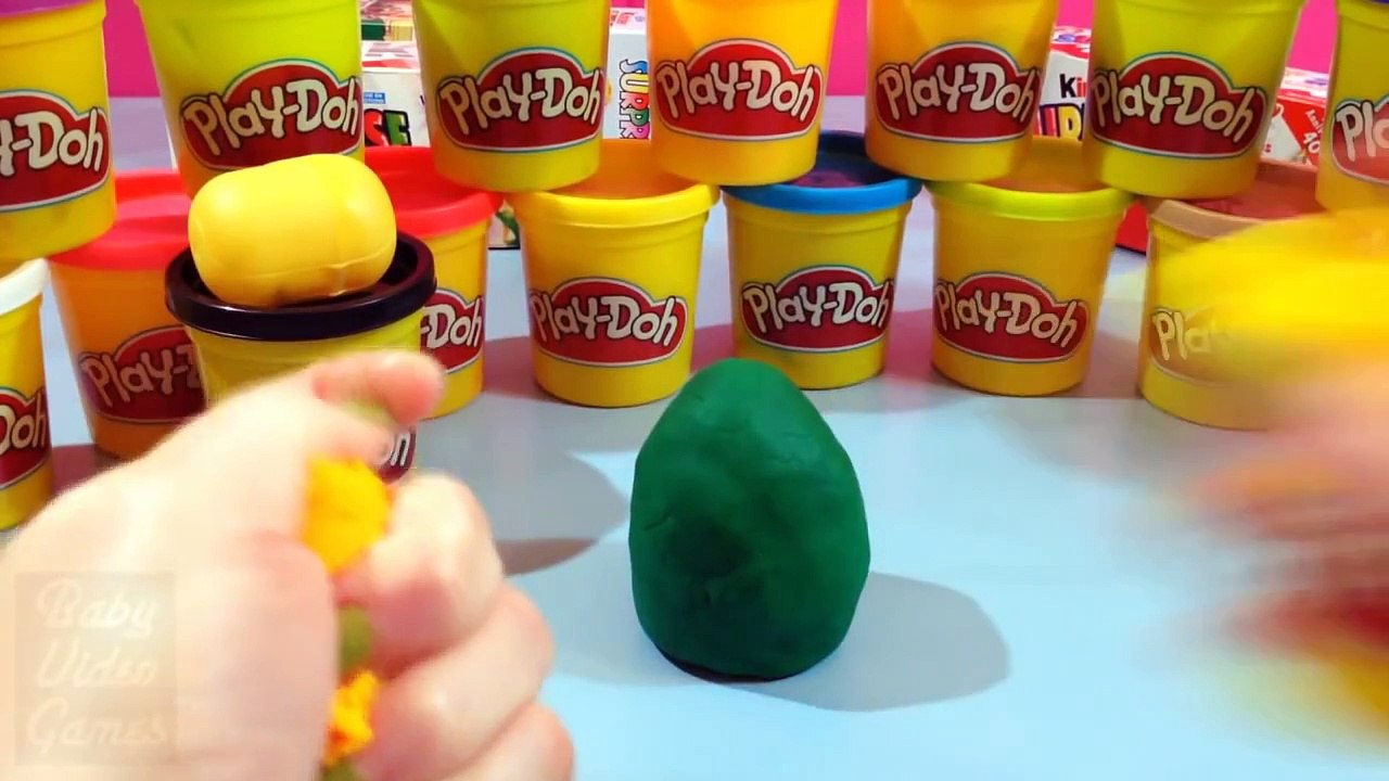 Unboxing Play Doh Surprise Eggs Ninja Turtles How to Make Ninja Turtles