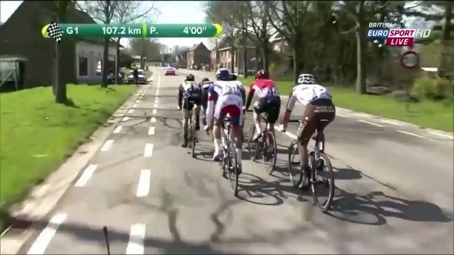 Tour de Flandres - Jesse Sergent abandonne après avoir été renversé par une voiture