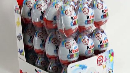 36 kinder suprise eggs funny versary unboxing part1