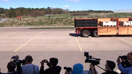 Insane Volvo brake test epic fail