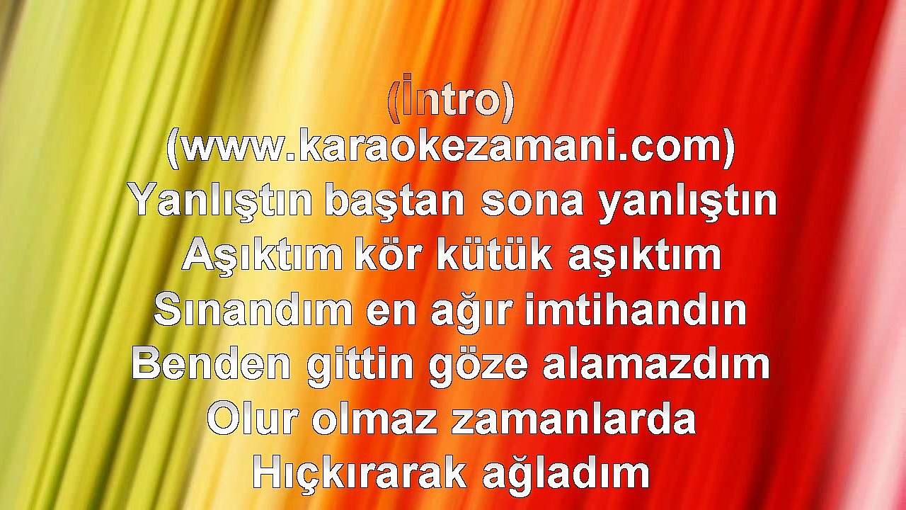 Bengü - Yalansın - 2010 TÜRKÇE KARAOKE