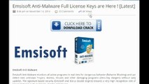 Emsisoft Anti-Malware Full License Keys are Here ! [Latest]