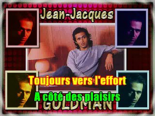 KARAOKE JEAN-JACQUES GOLDMAN - Etre le premier