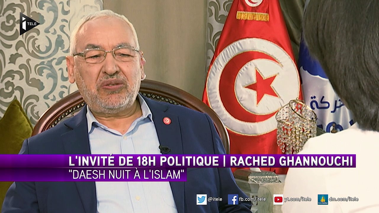 Rached Ghannouchi se dit "opposé au terrorisme, où qu'il frappe"