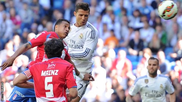 Cristiano Ronaldo 5 Goals vs Granada CF Ronaldo 5 Goals Real Madrid vs Granada 9 105 04 2015 HD