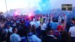 Les supporters Marseillais ultra chauds avant OM-PSG