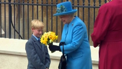 UK Royal family attend Easter service