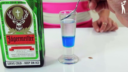 How to make an Oil Spill Shot - Tipsy Bartender