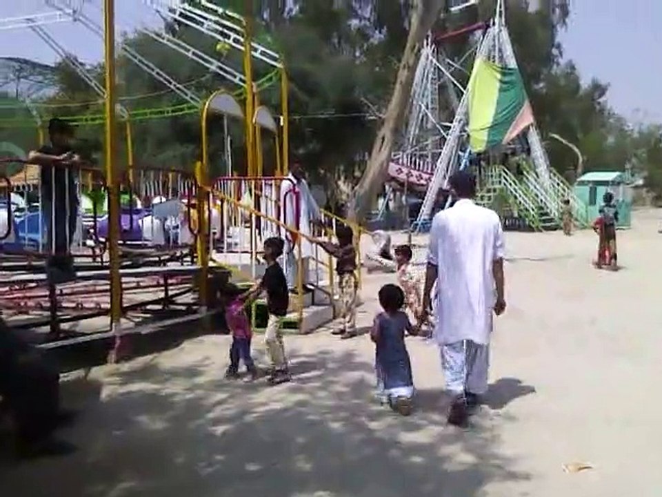 Arsalan Asif & Azan Asif with their cousins Hanzala Maqsood in Bahawalpur Zoo