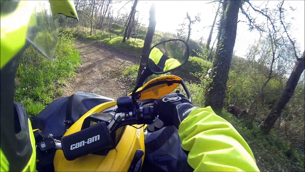 1ere video Quad Salvetain Fonsorbes Rieumes avril 2015