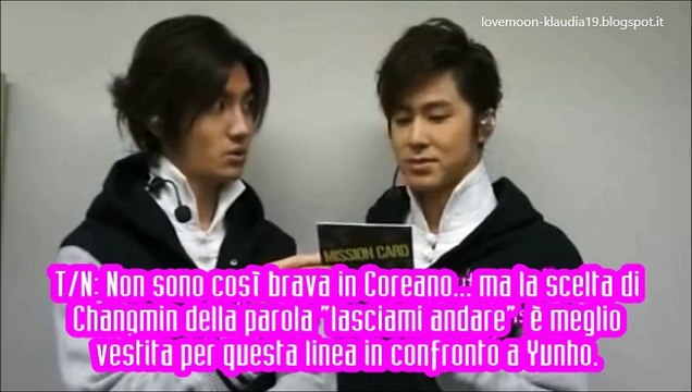 [SUBITA] Tohoshinki Mission Card 7 (27.04.2012)