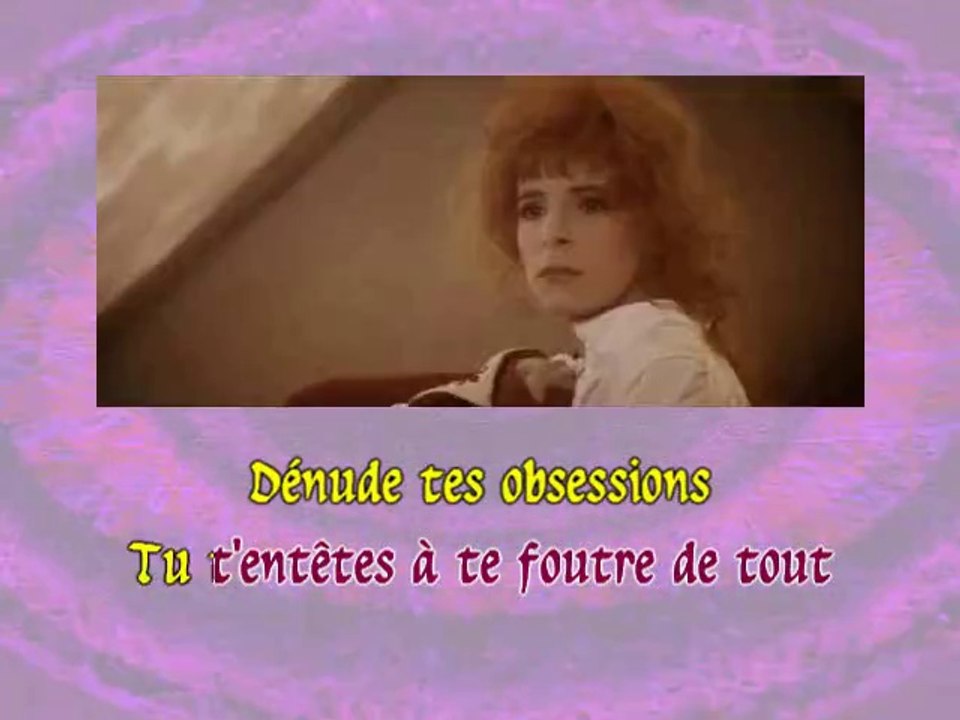 KARAOKE MYLENE FARMER - Pourvu qu'elles soient douces