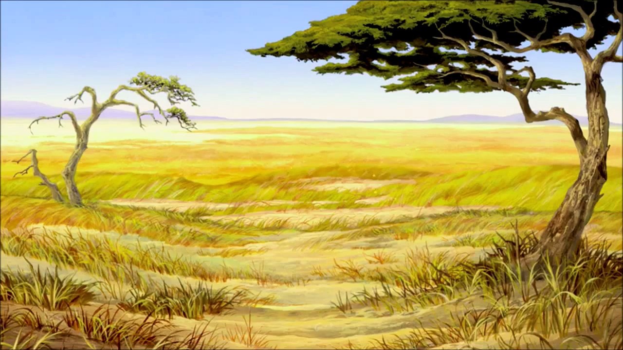 THE LION KING (1994) Scene: "She's gonna eat me!"/Nala chases Pumba.