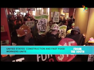 U.S. construction and fast food workers unite