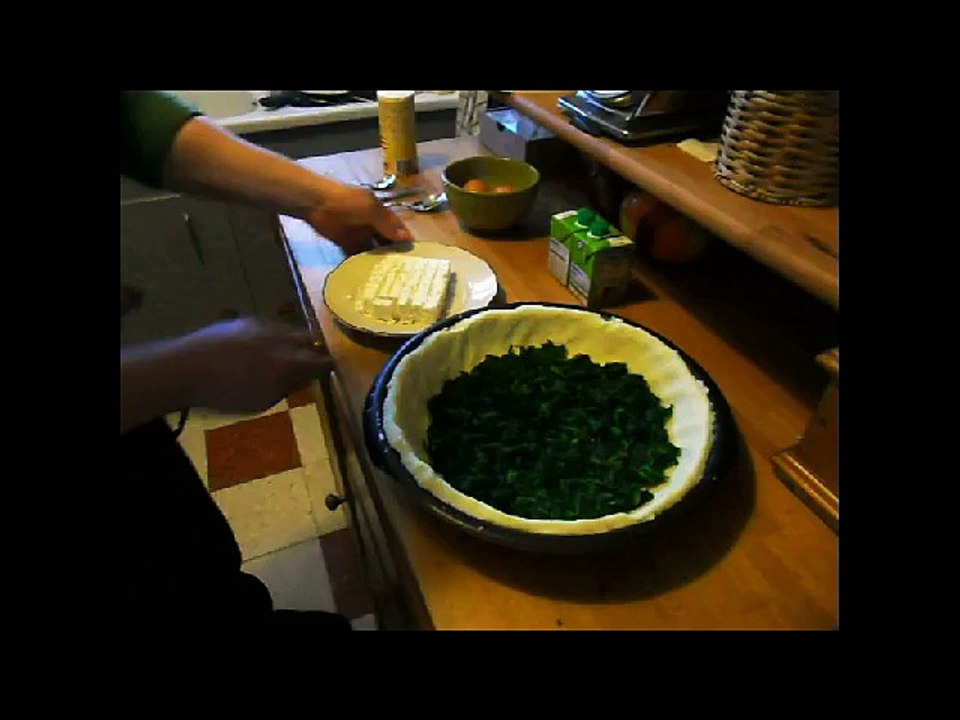 Tarte sans gluten épinards et feta