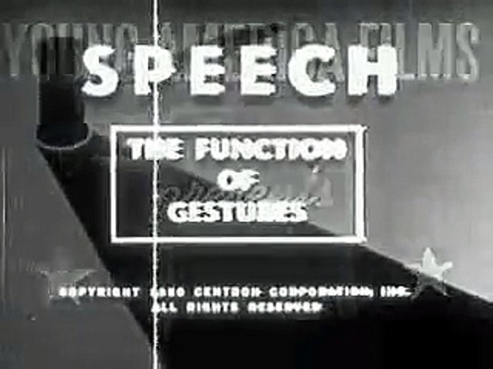 Speech Functions and gestures